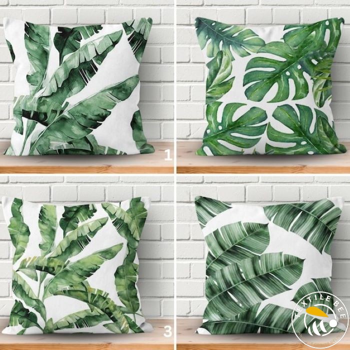 GREEN FAMILY CUSHION COVER