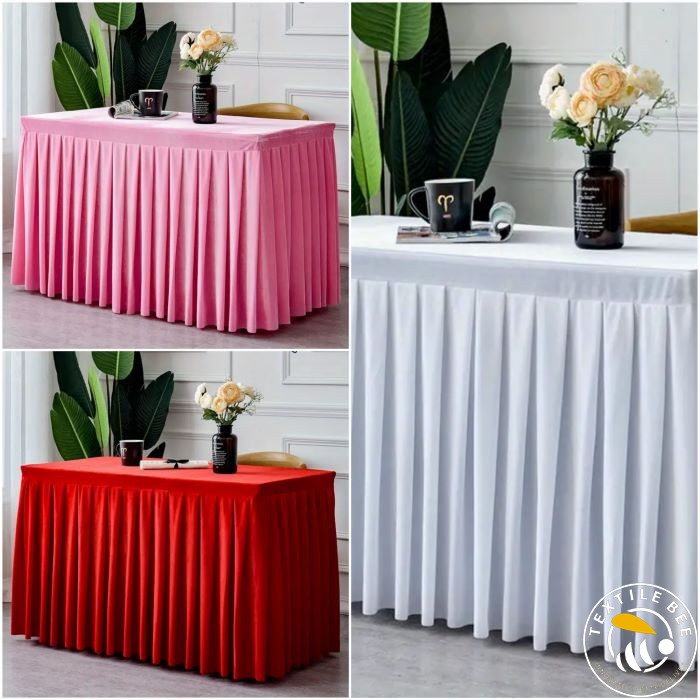 RECTANGLE PLATTED COVER(LYCRA)