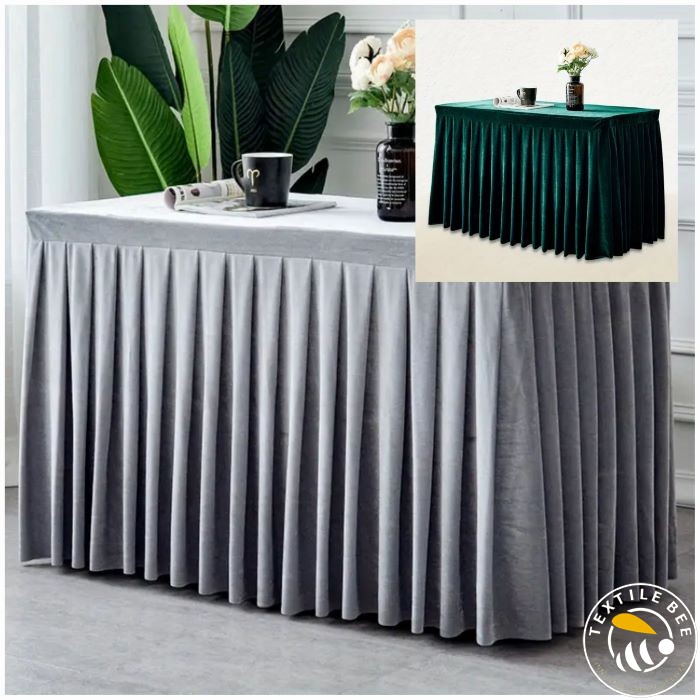 RECTANGLE PLATTED COVER(VELVET)