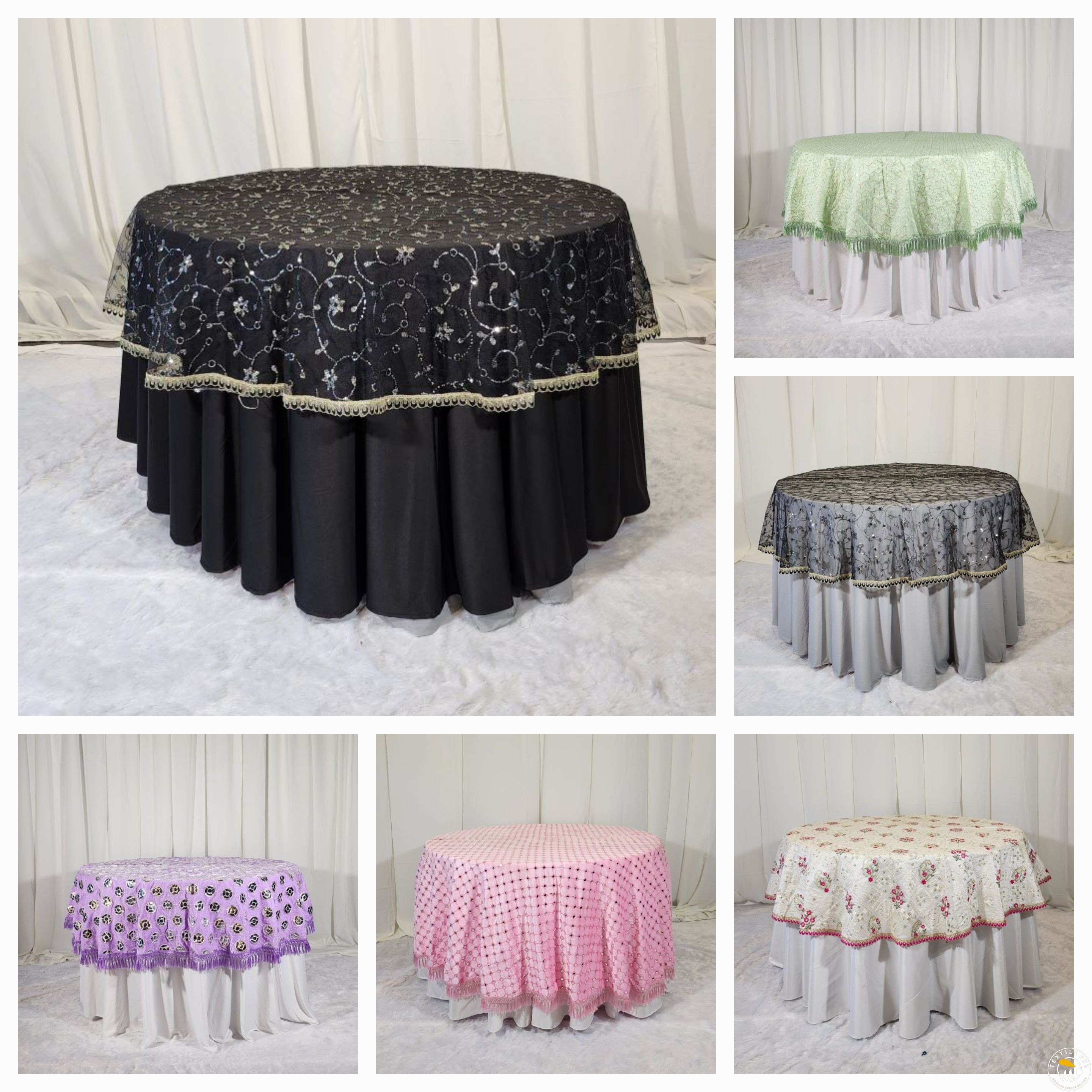 WORK OVERLAYS TABLE COVER