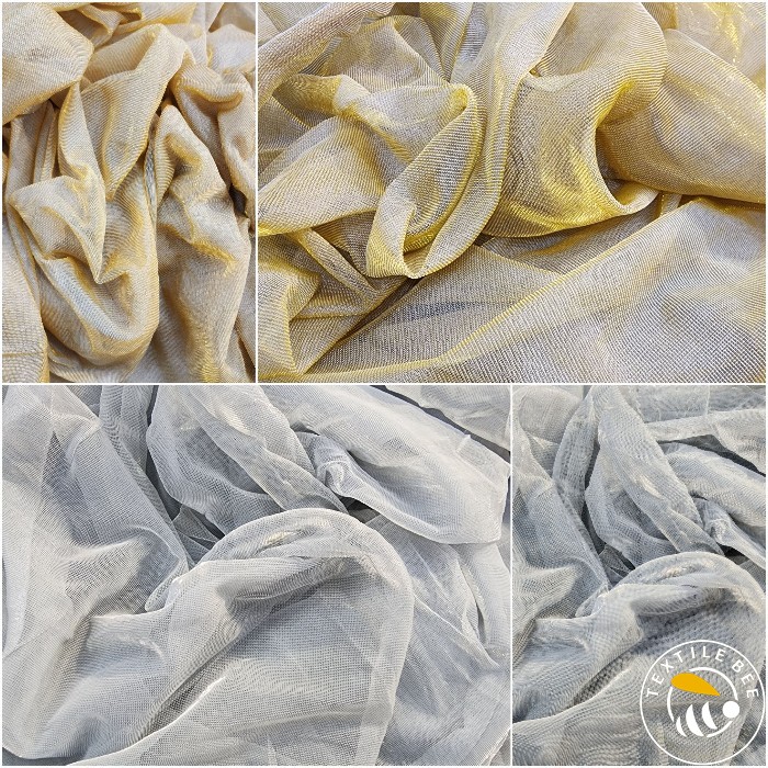 NET SILVER-GOLD JARI