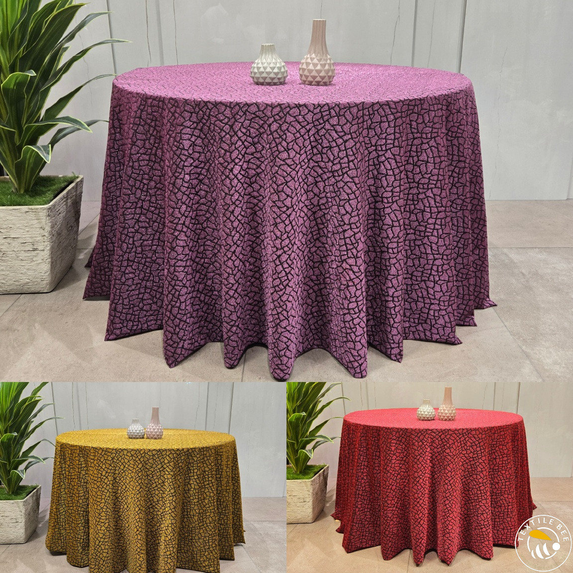 METALLIC TIGER DESIGN ROUNDERS
