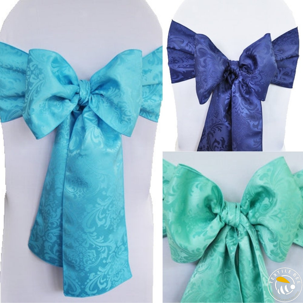 EMBOSSED TIE BOW