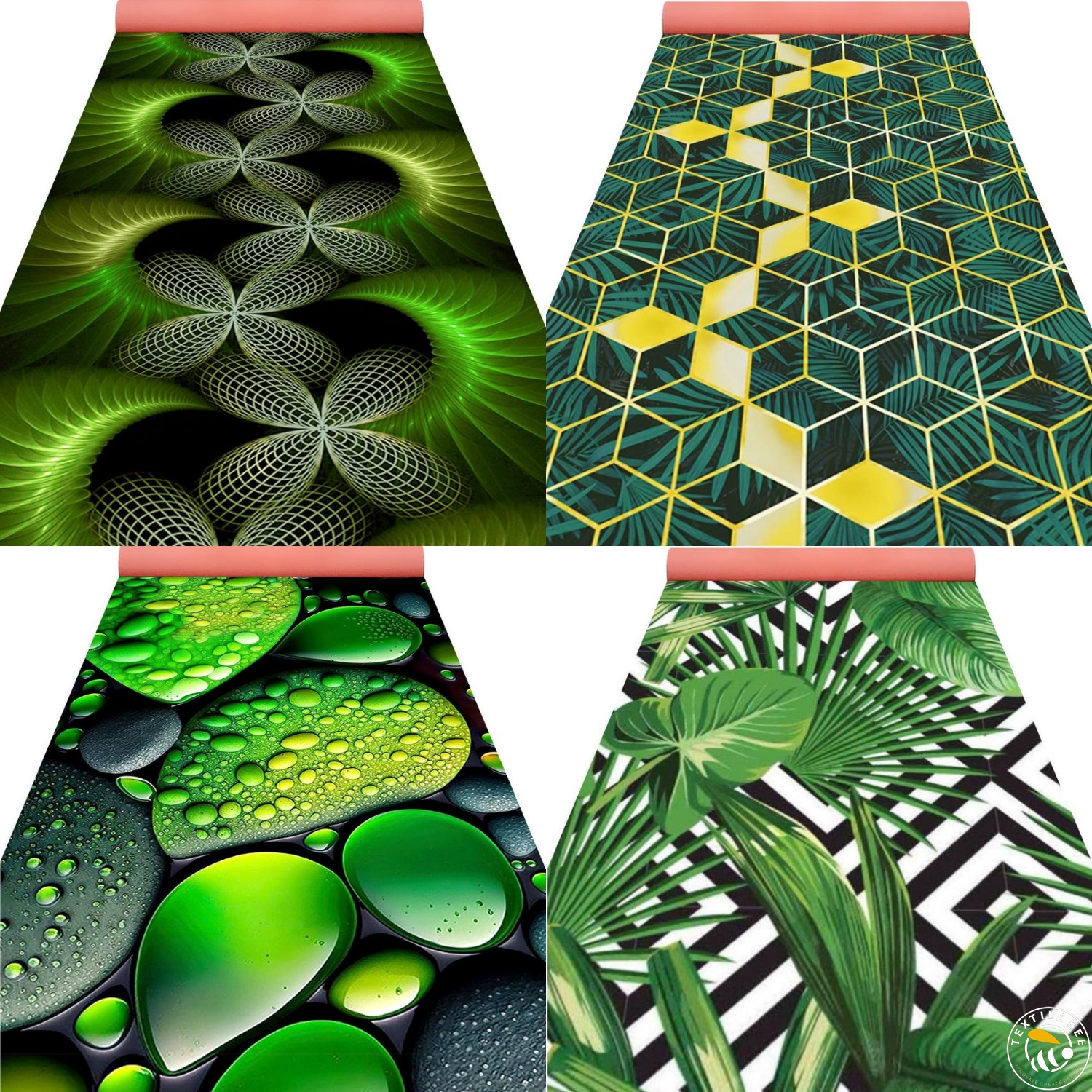 GREEN THEME CARPET