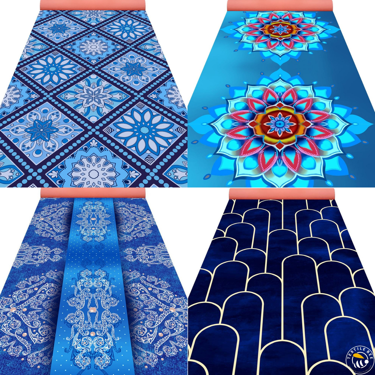 BLUE THEME CARPET